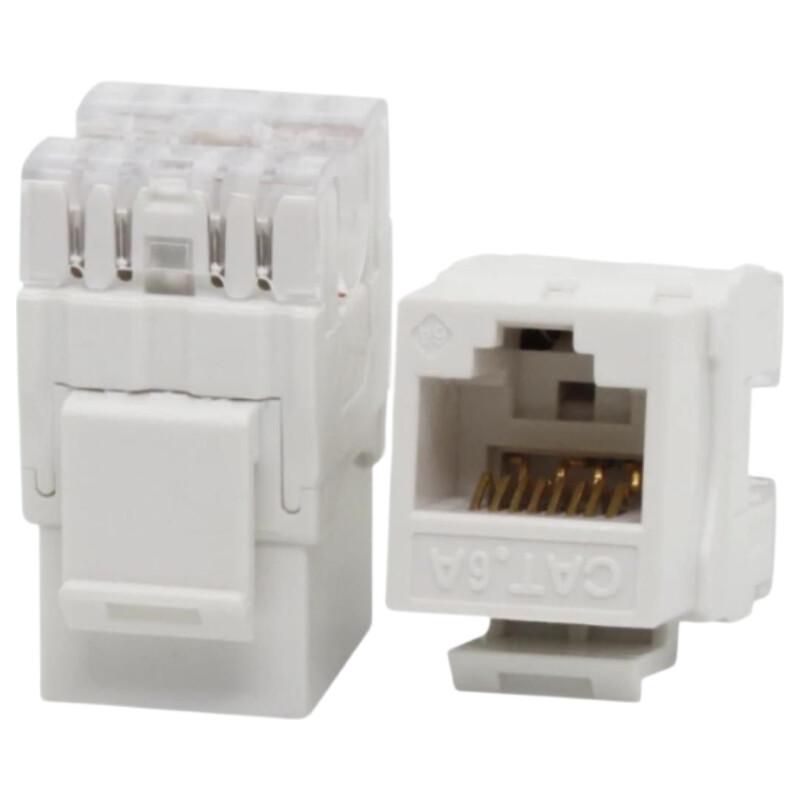 Uniview Cat6 Unshielded Information Module (100-Pack) CN plug (adapter included)
