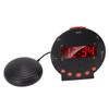 Alarm Clock 110 Decibels Red Flashing Light Super Shaker Extra Loud Alarm Clock for Student Elder