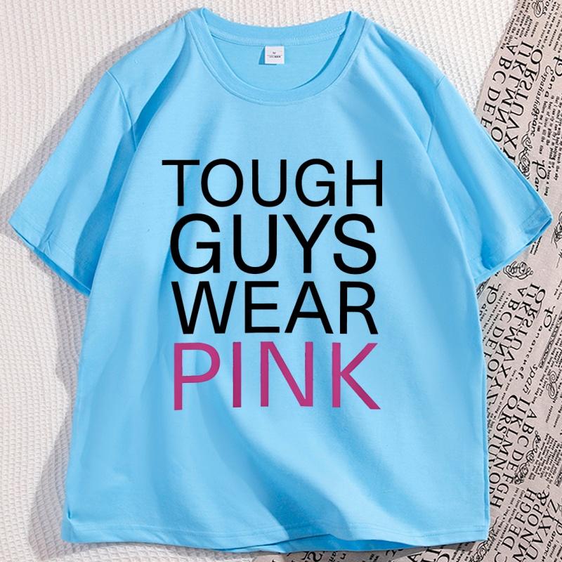 Tough Guys Wearing Pink Gamers T Shirt Men Women Forsaken TShirt Cosplay Tees Funny Cotton Short Sleeve Designer Clothes Tops
