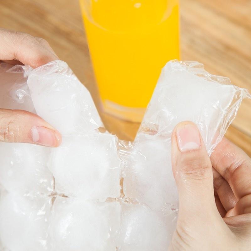10Pcs/Bag Disposable Ice-Making Bags Ice Cube Trays & Molds Summer Drinking Tool