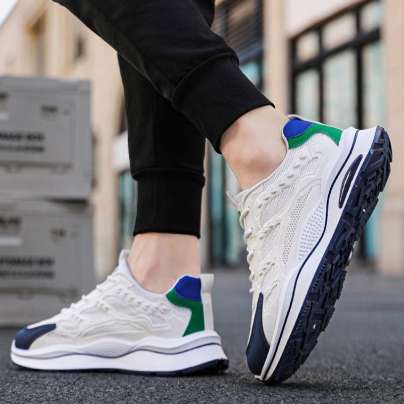 Men's Shoes Fashion Comfortable Breathable Sneaker Mesh Non-Slip Soft Sole Walking Shoes for Men New Luxury Chunky Sneakers