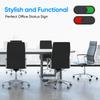 Small Slide Door Sign Conference Room Privacy Slider Door Indicator Privacy Sign  Do Not Disturb Hanger 10x4cm Office Door Signs