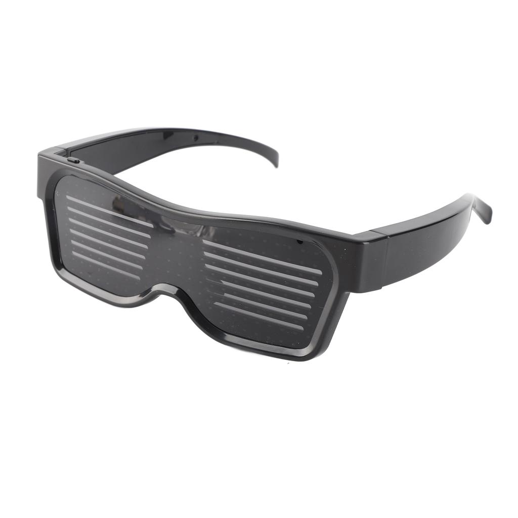 LED Glasses Customizable Bluetooth LED Glasses for Halloween and Birthday Parties