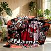 Custom Name Personalized Betty Boop Print Blanket, Home Decor, Bedroom, Sofa, Camping, Couch, Gifts for Birthday Christmas