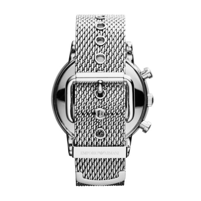 Watch - Emporio Armani - AR1811 - Round Case 41 Mm - Water Resistant 5 ATM - Black Dial