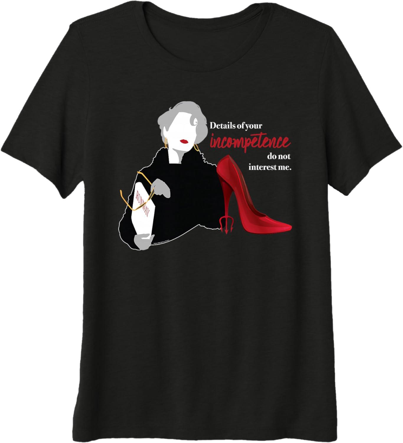 

The Devil Wears Prada Miranda Priestly graphic 100Cotton unisex shirt 2026 New Summer Unisex Women Fashion oversized movie Tshirt S