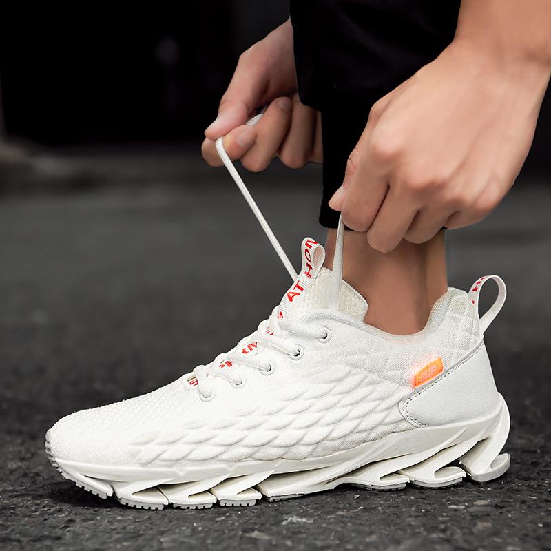 Big Size 39-44 Men Running Shoes Outdoor Breathable Jogging Sport Blade Shoes for Men