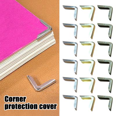50 Stück Bucheckenschoner Schwerlastmetall Universal Scrapbooking Buch Foto