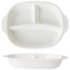 Ceramic Portion Control Divided Plate