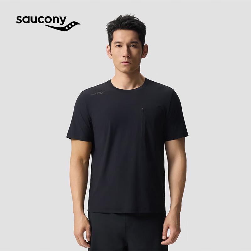 SAUCONY Men s Urban Lifestyle Sport T-shirt L чёрный