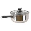 Konan Original IH Compatible Saucepan with Triple-Layer Aluminum Bottom, 18cm (KHM05-8128)
