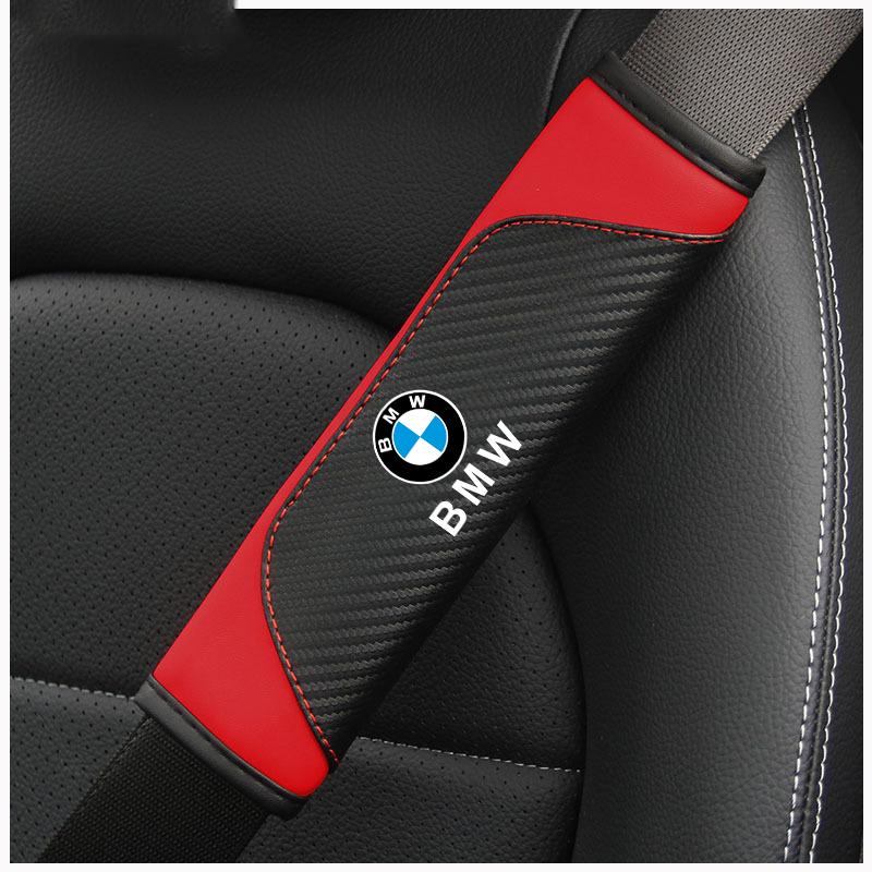 Car Seat Belt Cover Shoulder Protector Cushion Pad For BMW X1 X3 X4 X5 E46 E90 F20 E60 E39 F10 M1 M2 M3 M5 M6 E87 Accessories rvbf26