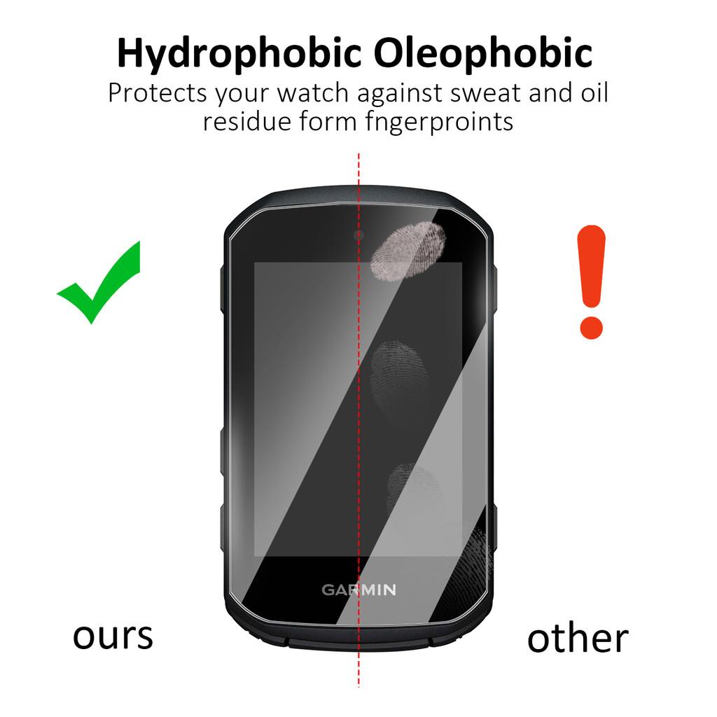 2/4PCS Tempered Glass Screen Protectors for Garmin Edge 850/550 GPS Cycling Computer Cover 9H Hardness Anti-scratch Films