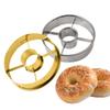 1PC Round Stainless Steel Donut Special Cutting Mold for Household Baking Mousse Ring Underwire Cookie Pressing Film