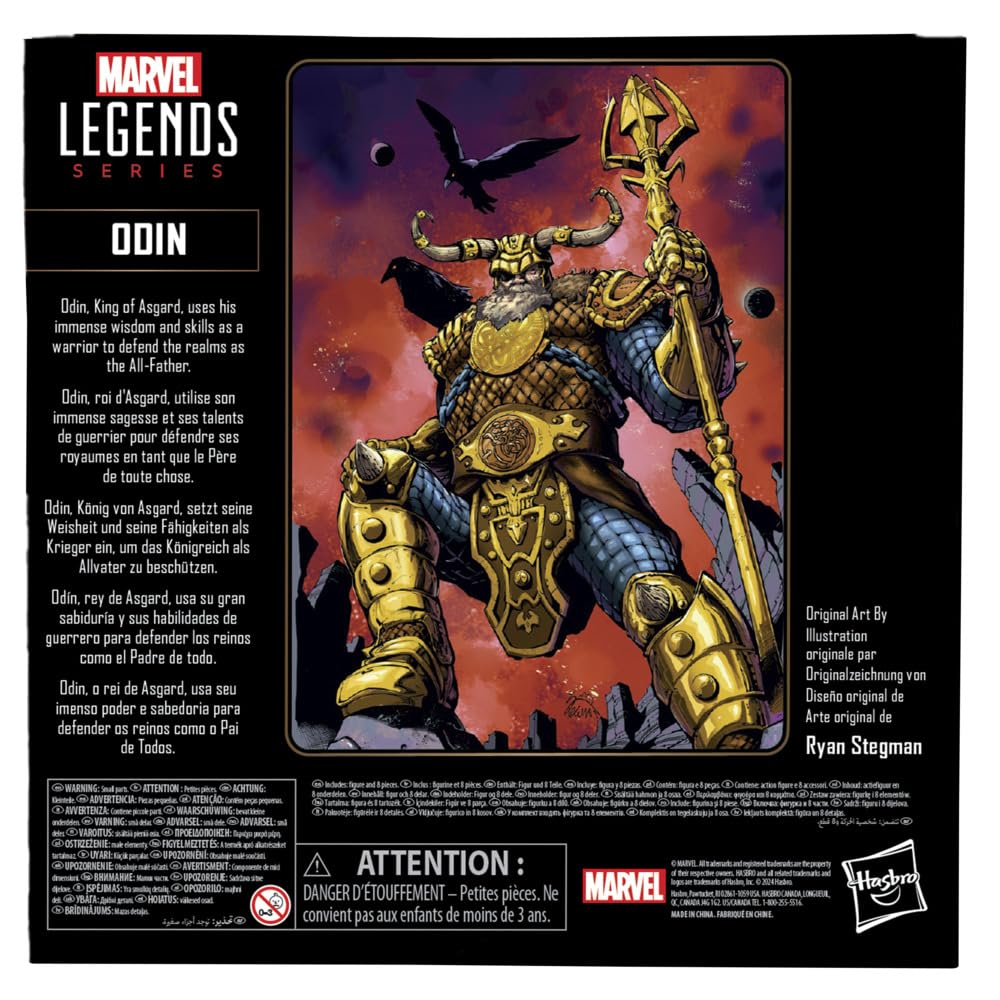 Hasbro MARVEL Marvel Legends Series Deluxe Marvel 85th Anniversary Comics Collection 15cm Scale Action Figure F9116 Genuine Product Odin,