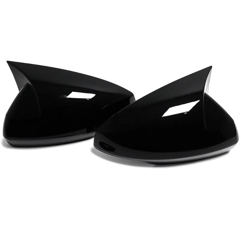 For Volkswagen VW POLO 2018  - Car Rearview Side Mirror Cover Wing Cap Exterior Door Housing Trim Adhesive Sticker