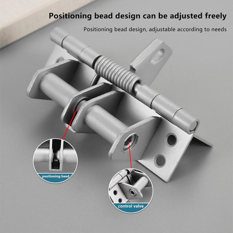 Hardware Multifunktionale Abnehmbare Selbstschließende Federband Scharnier Automatischer Türschließer Scharnier Fmöbelbeschläge Positionierscharnier