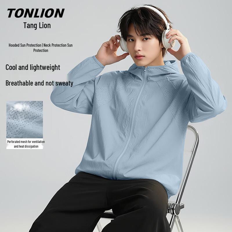 TonLion Men s UPF50+ Lightweight Sun Protection Jacket