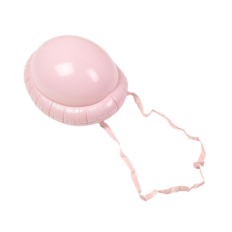 Cross-Border Inflatable Fake Belly Santa Costume for Christmas Party Fun Pink