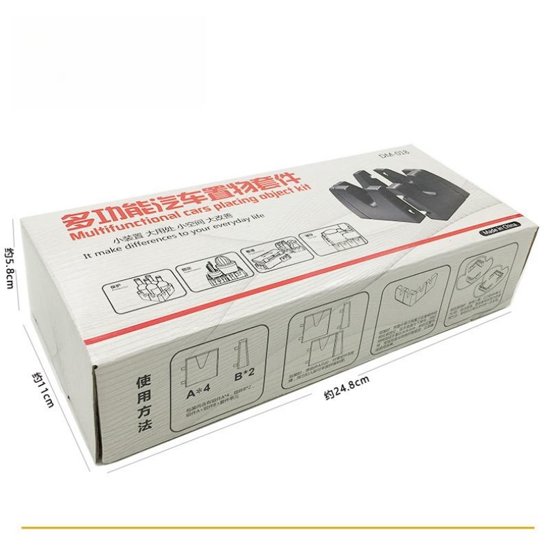 

Фиксированный сетчатый карман-кронштейн для огнетушителя в багажник автомобиля, полка, модифицированный органайзер для хранения в автомобиле, полка-бокс чёрный