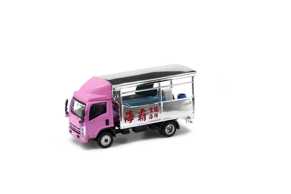 Tiny City No.101 Isuzu N Series Seafood Truck (Silver Plated)