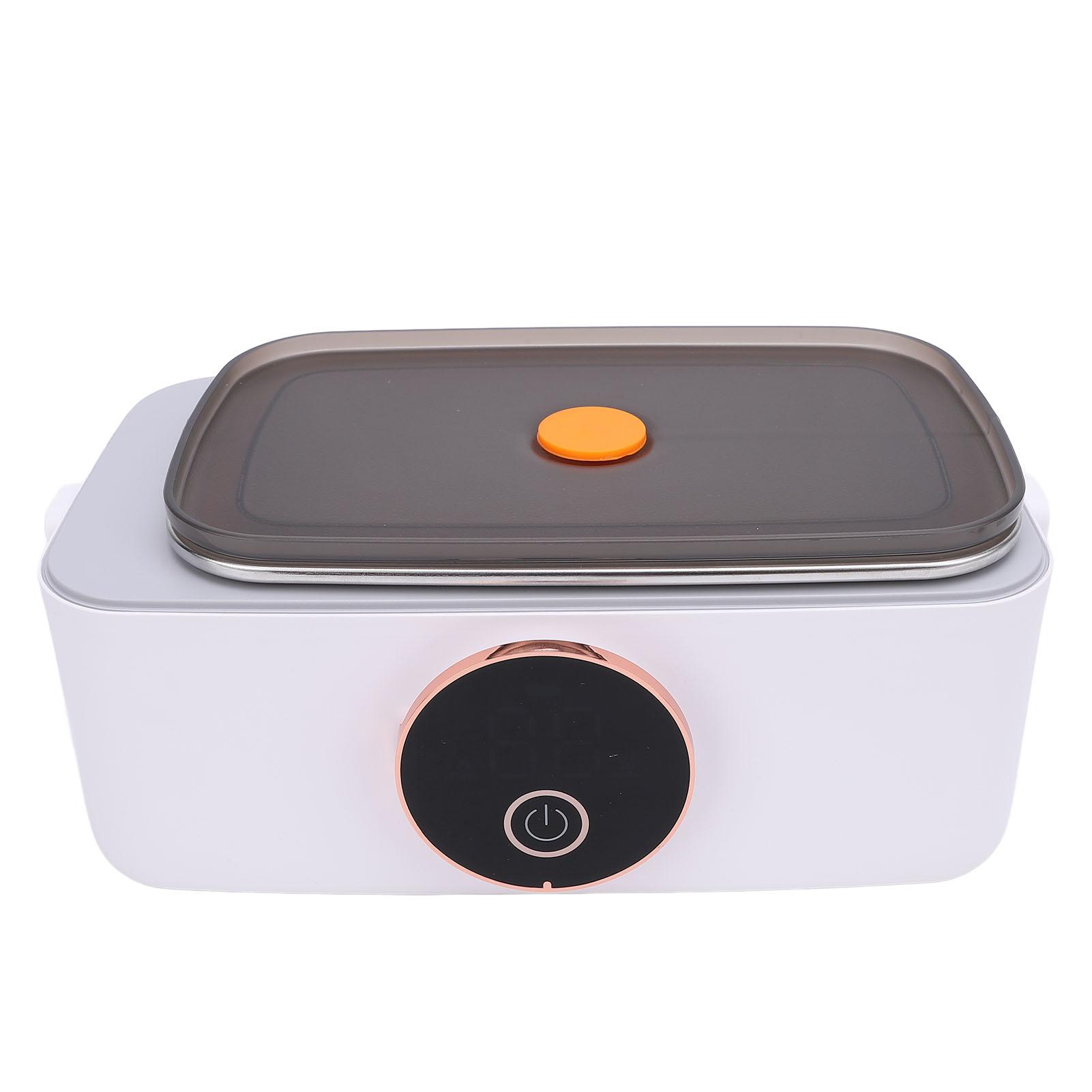 Rechargble Hted Lunch Box Portable Electric Lunch Box Electric Lunch Container with 1000ml Inner Container for Students   Workers