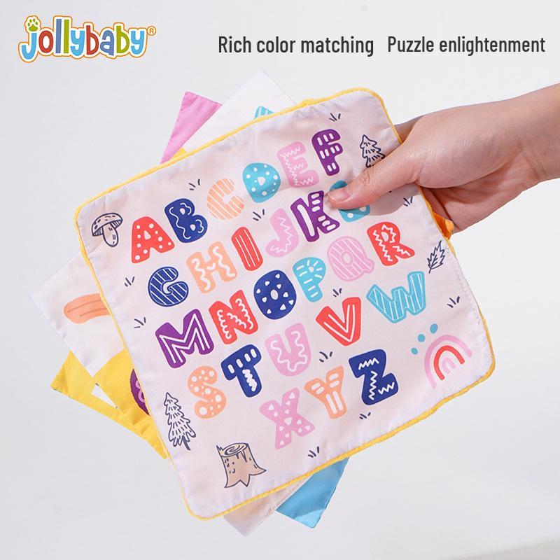 Jollybaby Tissue Box Pulling Toy: Early Education & Grasp Training for Babies 3+ Months
