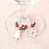 Marker Table Decoration Christmas Decoration Wine Rings Party Accessories Christmas Pendants