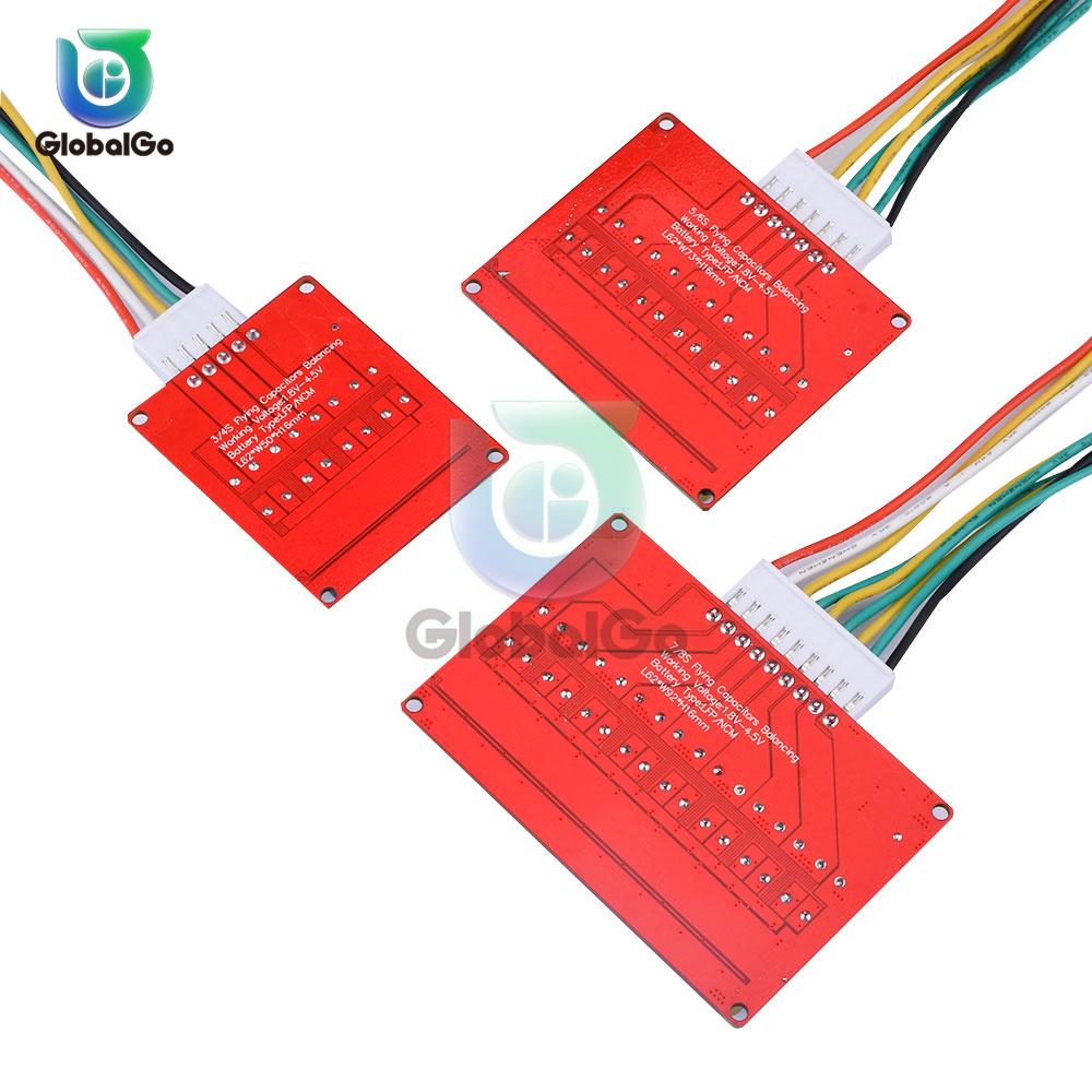 3A Whole Group Balancer Active Lithium Li-Ion Lifepo4 Battery Equalizer Energy Transfer Capacitor BMS Board-4S 6S 8S