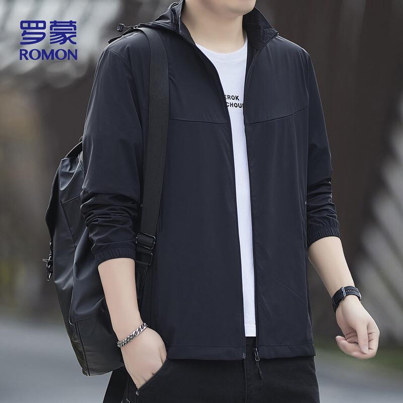 ROMON Men's Summer Ice Silk Sun Protection Jacket