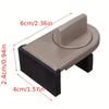 Alloy Aluminum Sliding Door And Window Safety Lock Sliding Sash Stopper Cabinet Locks Straps Security Anti-Theft Lock