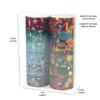 12pcs Merry Christmas Washi Tapes Set 15mm*5m Winter Gift Paper Adhesive Masking Tape Decoration