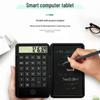 Scientific Calculator with LCD Writing Pad for Students, Teachers & Finance – Portable Notebook