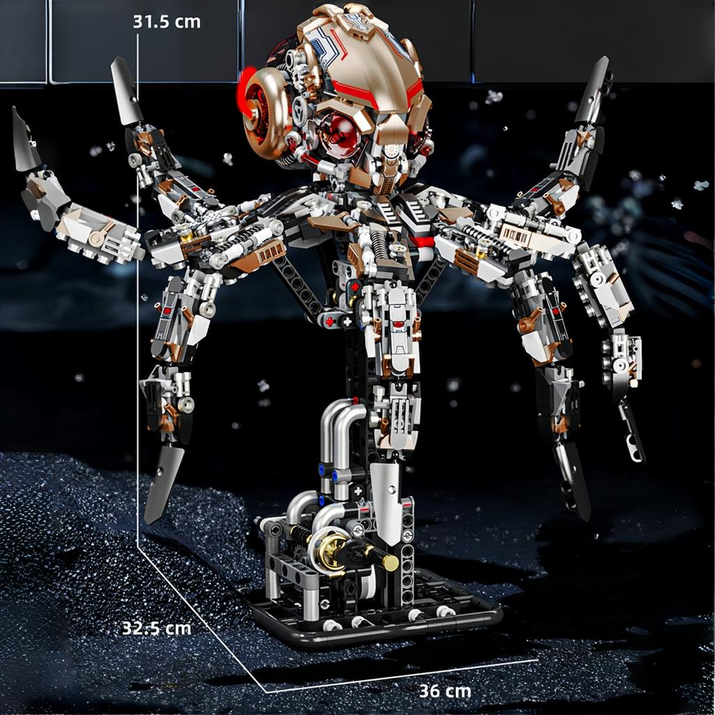 866 Teile MOC Kreatives Libellen Mechanisches Modell Bausteine Set DIY Konstruktionsspielzeug STEM Lernen für Kinder Erwachsene Set
