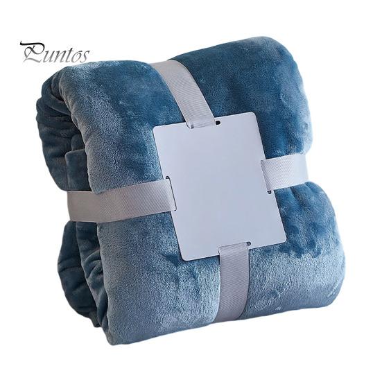Lightweight Plush Blanket Solid Color Flannel Throw Blanket, for Bed, Portable Nap Sofa, Couch, Soft Fuzzy Sleeping All Seasons Warm