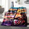 1 pezzo Coperta Morbida in Flanella Grand Theft Auto con Stampa di Designer Una coperta accogliente per tutte le stagioni, perfetta per il divano, il letto, l'ufficio