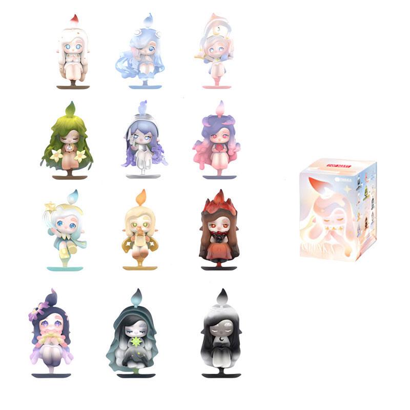 

New POP MART Light Chaser Elf Collection Mystery Boxes Single Mystery Box/Full Box 12 Pcs PPMT-2407-0023 Single Blind Box