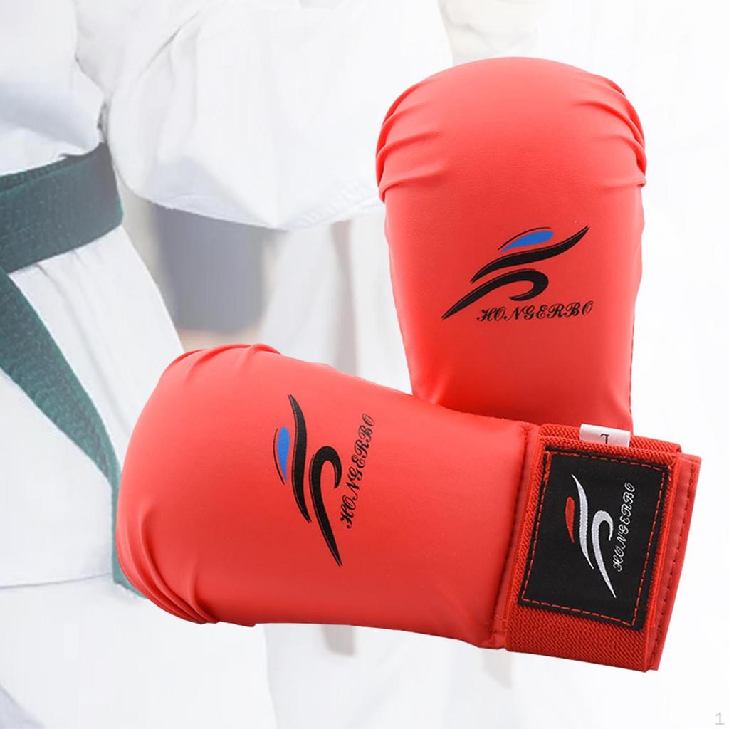 1 Pair Boxing Gloves Practice Training Karate Sparring Sanda Grappling