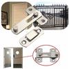Safety Sliding Door Lock Secure tool Buckle Accessories Cage Gate Barn Window Portable Home Office Stainless Steel