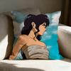 Pillow Case Linen Pillow Covers Cover For Couch Living Room Bench Patio Floor Linen Home Decor To YYour EEternity Anime