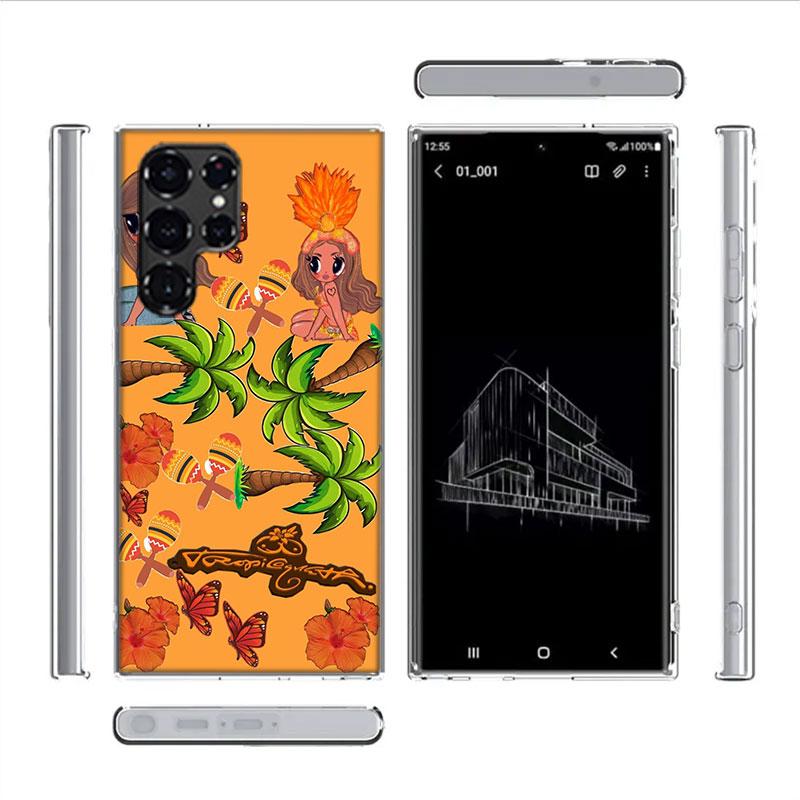 K-Karol G Tropicoqueta Capa Phone Case For Samsung S26 Ultra S25 Edge Galaxy S23 S21 S20 S24 FE S22 S10 Plus Cover Clear TPU She