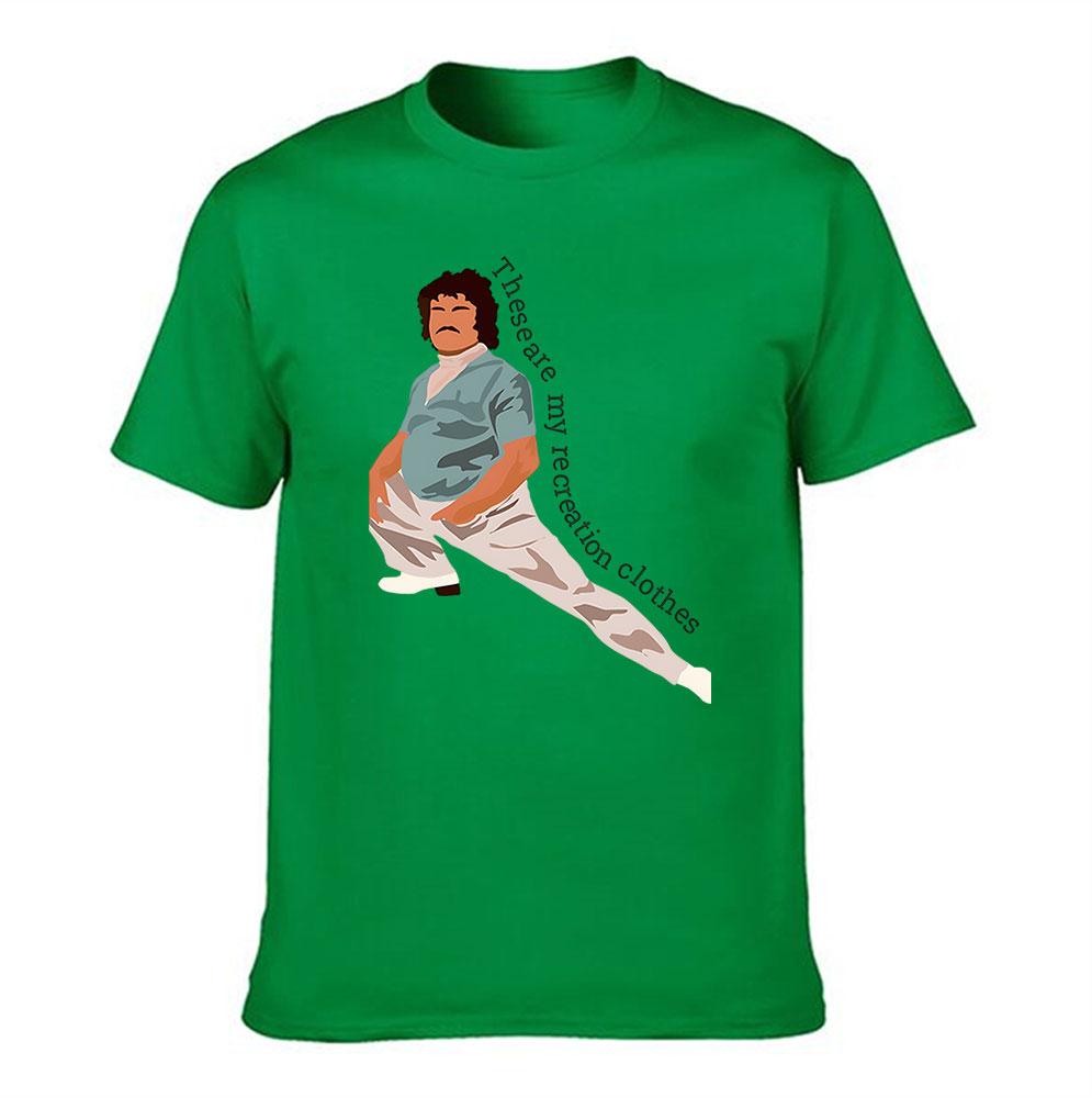 Unisexs Cotton Tshirt These Are My Recreation Clothes Funny Retro Graphic Casual Tee