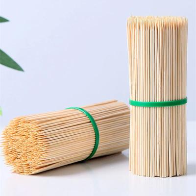 Disposable Bamboo Stick Burning Bamboo Sticks Kebab Sticks Kanto Boiled Marshmallow Bamboo Stick Ice Sugar Gourd BBQ Needle