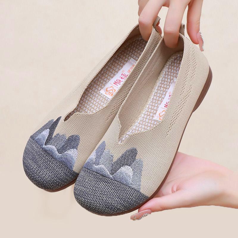 

Женские повседневные лоферы на плоской подошве. Лоферы без шнуровки. Легкие удобные вязаные туфли на плоской подошве. Классические модельные лоферы на плоской подошве. Рабочая обувь для путешествий. 41