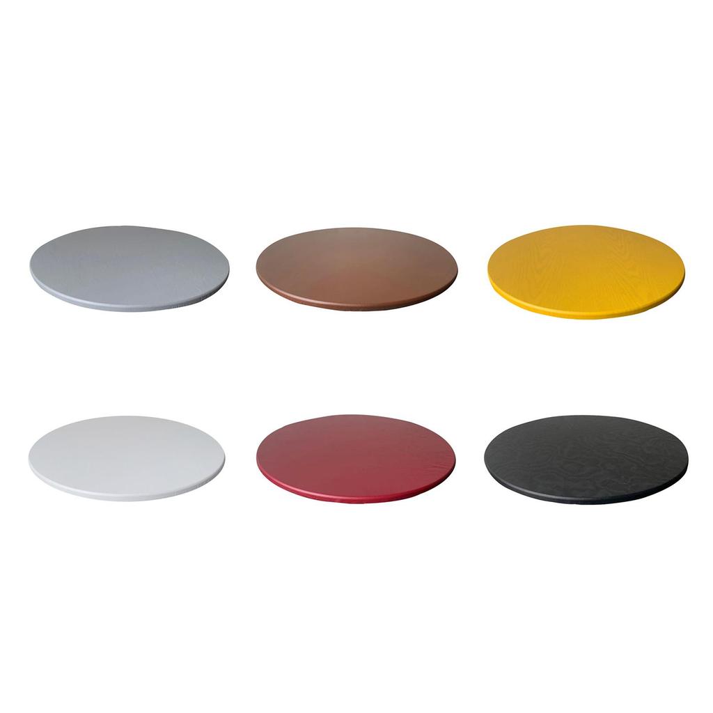 Round Tablecloth Dining Table Oilproof 27.5-33.5 Inch Tablecloth Easy to Clean