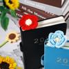 Unique Knitted Bookmark Handmade Crochet Book Marker Creative Floral Pendants  Girls