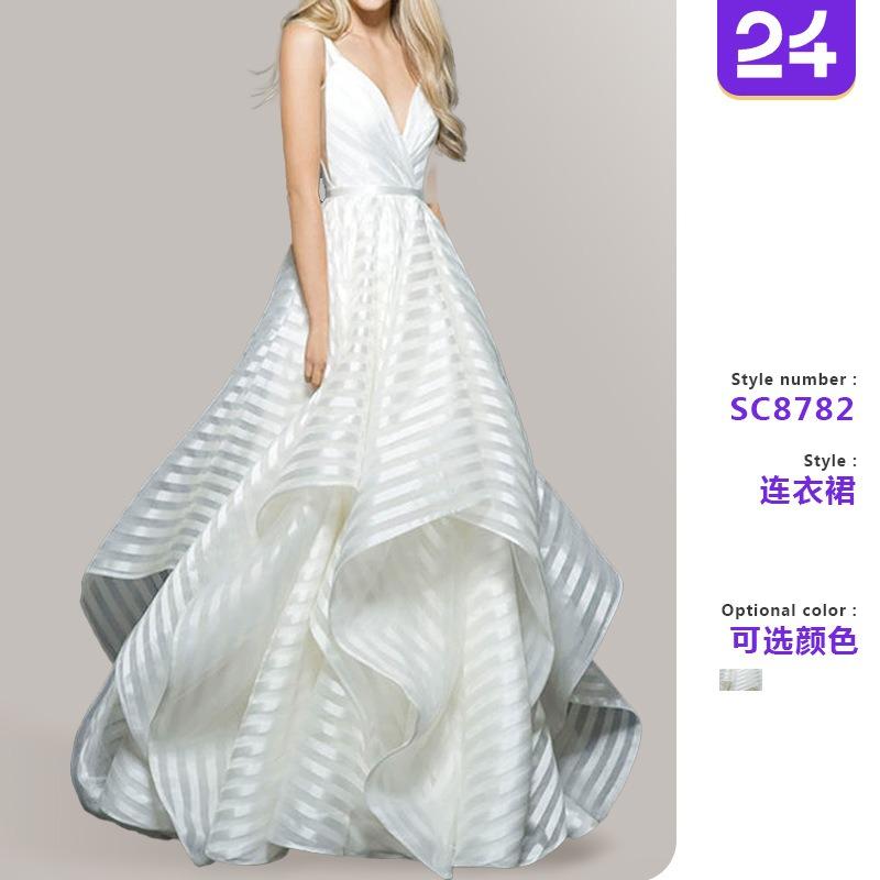 New Backless Lace Mid-waist Small Trailing Beautiful White Small Fresh Simple Wedding Dress