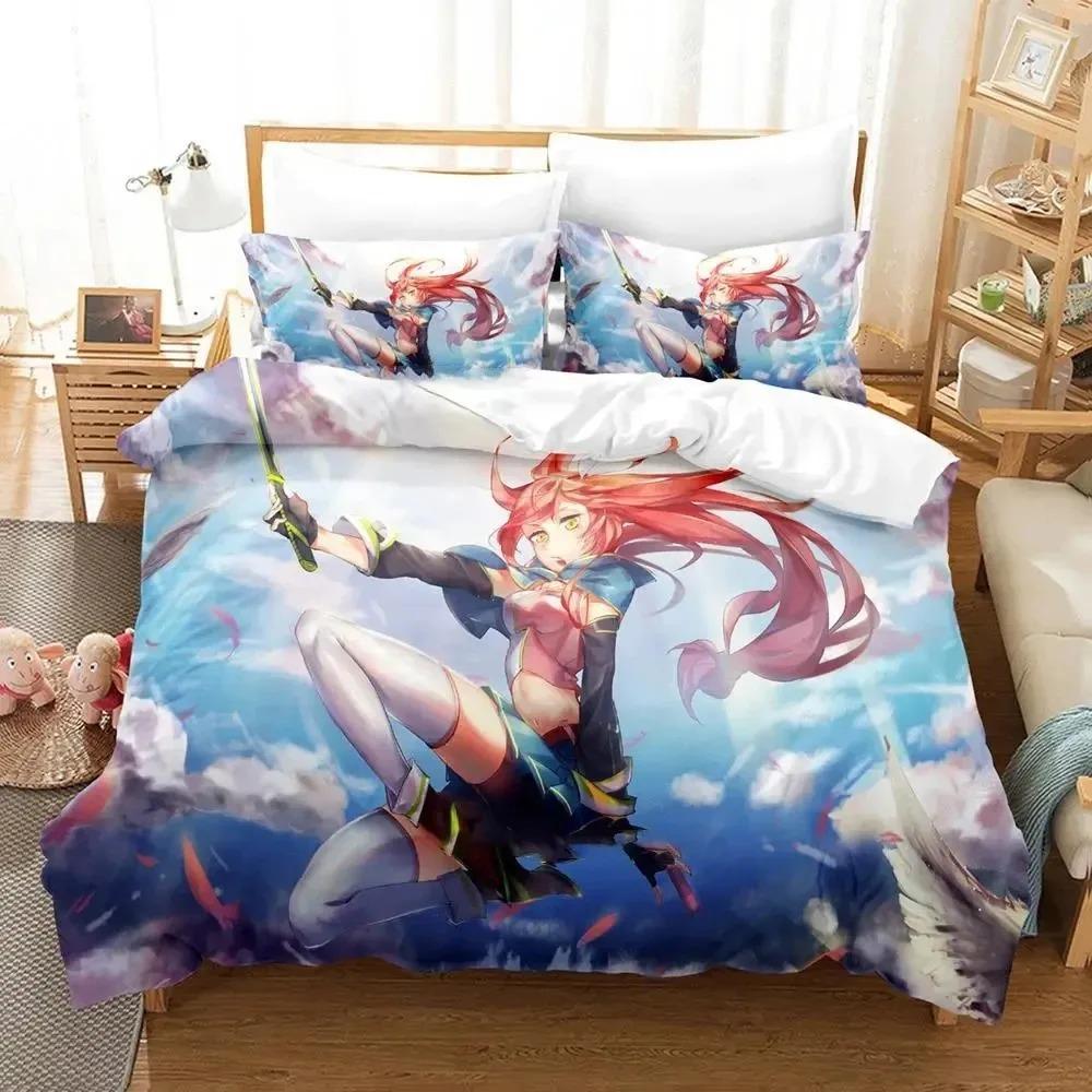 Anime Pixiv Fantasia Bedding Set Boys Girls Twin Queen Size Duvet Cover Pillowcase Bed Boys Adult Fashion Home Textileextile