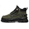 Martin boots winter new rotating buckle thick-soled piled thickened boots high-top cotton shoes