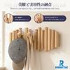 Wooden Wall 5 Wall Hat Entryway Coat Wall Suitable for Living and Ideal for Interior Storage [RMNKTHC] Hooks, Hooks, Hanger, Hook, Hook, Hook,